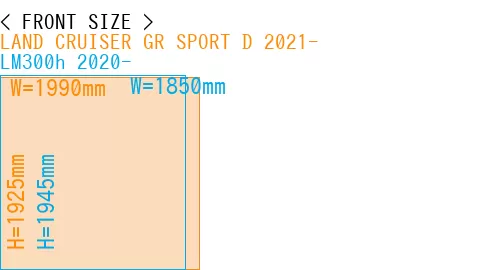 #LAND CRUISER GR SPORT D 2021- + LM300h 2020-